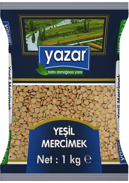 Yeşil Mercimek 1 kg