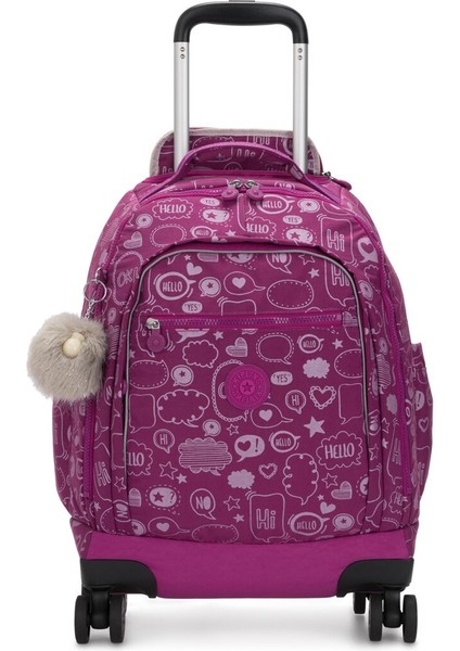 Zea Büyük Boy Tekerlekli Okul Çantası ( Laptop Korumalı)