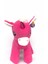 Peluş Boynuzlu At Pony Unicorn Pembe 53 cm 4