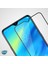 Realme C21 Tam Kaplayan Temperli Cam Ekran Koruyucu Siyah 5