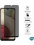 Samsung Galaxy M12 Privacy 5d Gizlilik Filtreli Cam Ekran Koruyucu Siyah 3