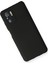 Xiaomi Redmi Note 10 Kılıf Yumuşak Dokulu Silikon - Siyah 3