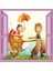 Çocuk Odası Bebek Odası Pencere Poster Duvar Kağıdı At Arabası 1