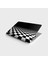 Laptop Sticker Notebook Pc Kaplama Etiketi 3D Siyah Beyaz Kare 1