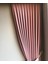 Pembe Normal Pileli Fon Perde 50 x 240 cm 1