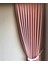 Pembe Normal Pileli Fon Perde 50 x 240 cm 3