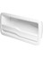 Util.stor. Case, Sidem. W/glass Holder, Right, Wh 1