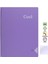 A4 Defter 60 Yaprak Çizgili Spiralli Pp. Kapak Cool Mor 2