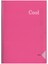A4 Defter 120 Yaprak Kareli Spiralli Pp. Kapak Cool Pembe 1