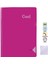 A4 Defter 120 Yaprak Kareli Spiralli Pp. Kapak Cool Pembe 2