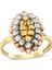 Oval Üç Renk Dorika Yüzük W4Y28036 1