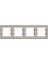 Schneider EPH5800469, Asfora Plus Bronz Dörtlü Çerçeve Yatay 1