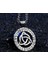 Daisybydaisy Paslanmaz Titanyum Çelik Odin Triquetra Üçleme Kelt Viking Kolye 1