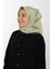 Yeşil Aker Ipek Krep Saten Eşarp 7208701-353 1