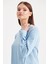 Ribana Detaylı Sweat Tunik Mavi 3