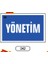Yönetim Uyarı Ikaz Levhası 17,5X25 cm 1