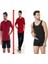 Bordo 3lu Pijama Takımı Siyah Atlet Boxer Takım ( 5370-155) 1