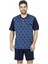 5453 3lü Kısa Kol Erkek Pijama Takımı(3 Parça) 1