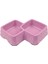 Bambu Ikili Mama ve Su Kabı BO-3165 360ML+430ML Mor 1