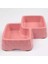Bambu Ikili Mama ve Su Kabı BO-3165 360ML+430ML Pembe 2