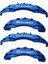 Nokta Hyundai İX35 Uyumlu Fren Disk Kaliper Kapağı 4lü Set Yağ Hortumlu Mavi 1
