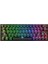 KB-RX63 B-ATOM Siyah Bluetooth RGB Backlight Blue Switch Mekanik Q 63 Tuşlu Mini Gaming Oyuncu Klavyesi 2