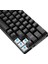 KB-RX63 B-ATOM Siyah Bluetooth RGB Backlight Blue Switch Mekanik Q 63 Tuşlu Mini Gaming Oyuncu Klavyesi 3