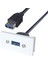 USB Priz Modülü Kablolu 2.0 1.8 Metre 1