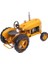Dekoratif Metal Traktör Sarı Renk 0604E-173 4