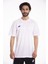 T-Shirt Erkek Beyaz/saks Mavi-Lucca Tee Pl 1