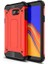 - Samsung Galaxy J4 Plus - Kılıf Çift Katman Zırh Tank Crash Military Kapak - Kırmızı - T6263 1