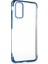 Samsung Galaxy M51 Kılıf Laser Paint Transparent Soft Series Mavi 1