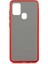 Samsung Galaxy M31 Kılıf Tpu Color Series, Mat Yumuşak Silikon Kırmızı 1
