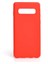 Samsung Galaxy S10 Plus Kılıf Esnek Yumuşak Pürüzsüz Içi Kadife Case Kırmızı 1