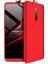 Oppo Reno 2z Kılıf Hard 360 Protective Sert Kapak Kırmızı Kırmızı 1