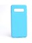 Samsung Galaxy S10 Plus Kılıf Esnek Yumuşak Pürüzsüz Içi Kadife Case Açık Mavi 1