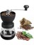 Grossberg Coffee Mokapot ve Yedek Hazneli Cam Kahve Değirmeni Set 3