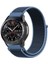 Huawei Watch Gt Sport Cırtlı Kumaş Kordon Kayış - KY18 Mavi 1