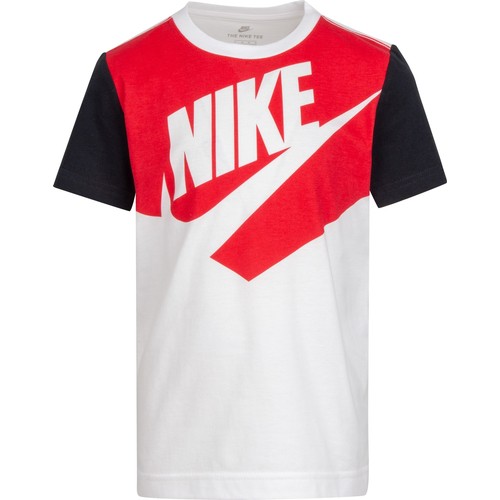 grey red nike shirt