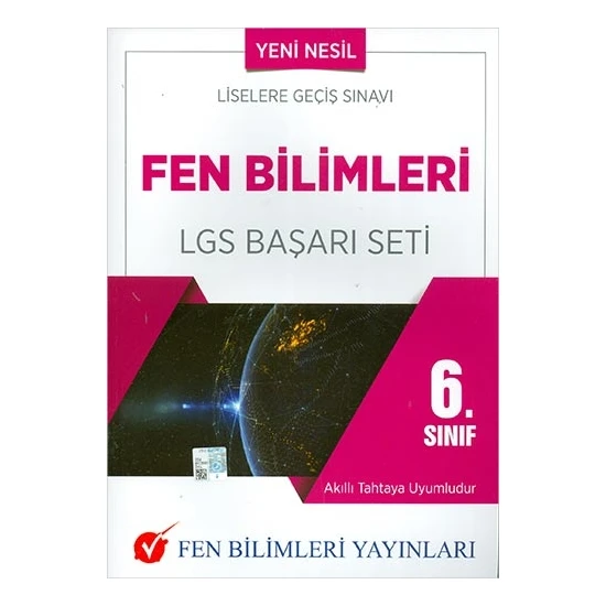 Fen Bilimleri Yayınları  6.Sınıf Fen Bilimleri LGS  Başarı Seti