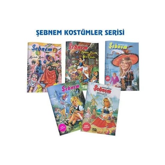 Tandem Yayınları Şebnem Ile Kostümler Serisi 5 Kitap Set Tandem Yayınları