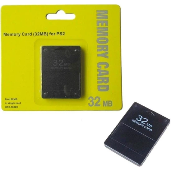 Gizala Ps2 32MB Memory Card Playstation 2 32 MB Hafıza Kartı