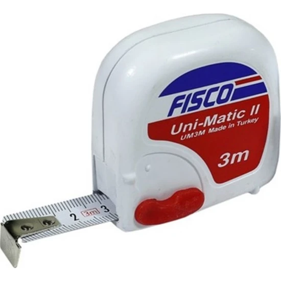 Fisco 3 Metre Şerit Metre