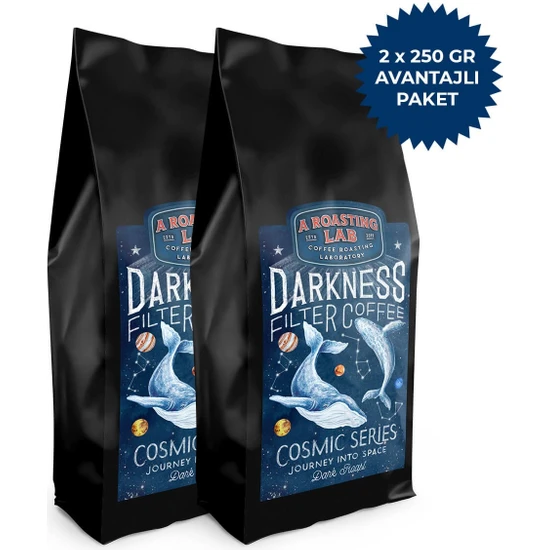 A Roasting Lab Darkness Filter Blend (2x250 Gram) Filtre Kahve