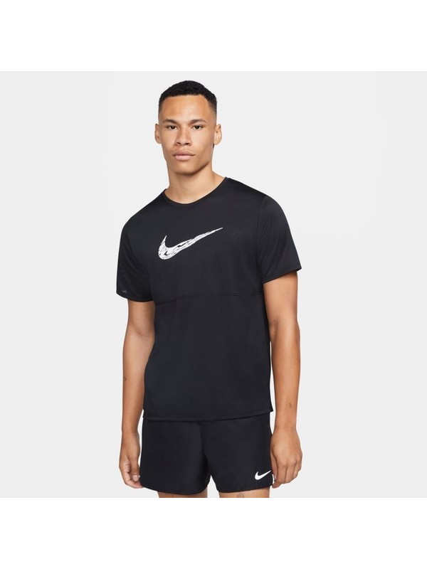 Nike Breathe Men's Runnig Erkek T-Shirt DA0210-010 Fiyatı