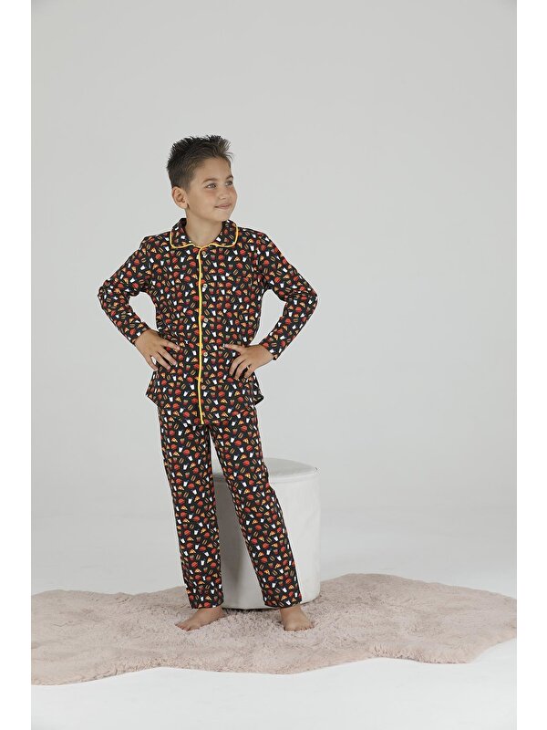Teknur Erkek Çocuk Pijama Takımı 46627
