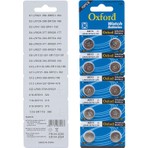 Oxford AG13 LR44 Düğme Pil 10’lu Paket Alkalin 1,55 Volt Kaliteli Saat Pili