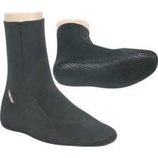 Free-Sub 5mm İç - Dış Jarse, Kaymaz Tabanlı, Siyah Dalış Çorabı - Dalgıç Patiği
