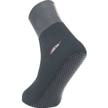 Free-Sub 3mm Smooth Bilekli, Siyah Dalış Çorabı - Dalgıç Patiği