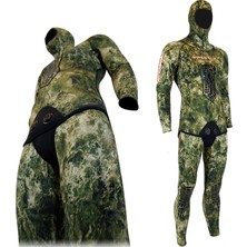 Free-Sub 5mm Comfort, Expert Green Desen, Avcı Dalış Elbisesi, Dalgıç Kıyafeti